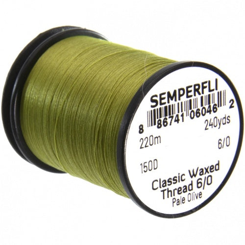 Semperfli Waxed Thread 6/0 240yd - Sportinglife Turangi
